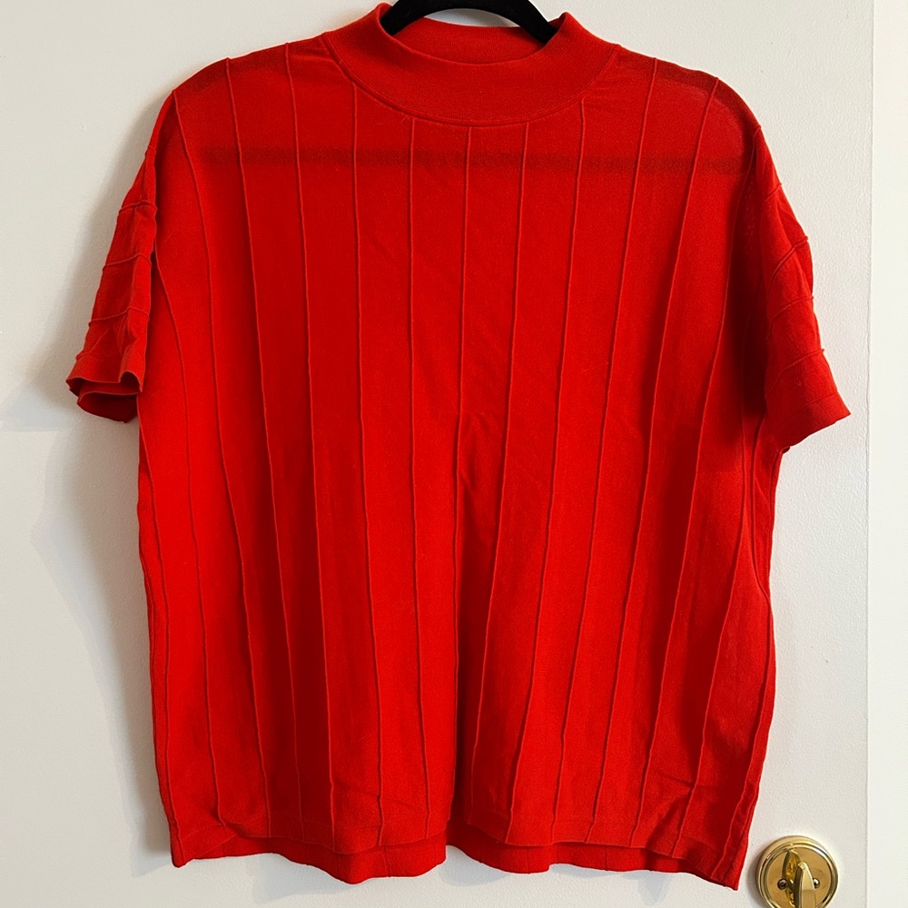 COS Sheer Cowl Sweater Tee
